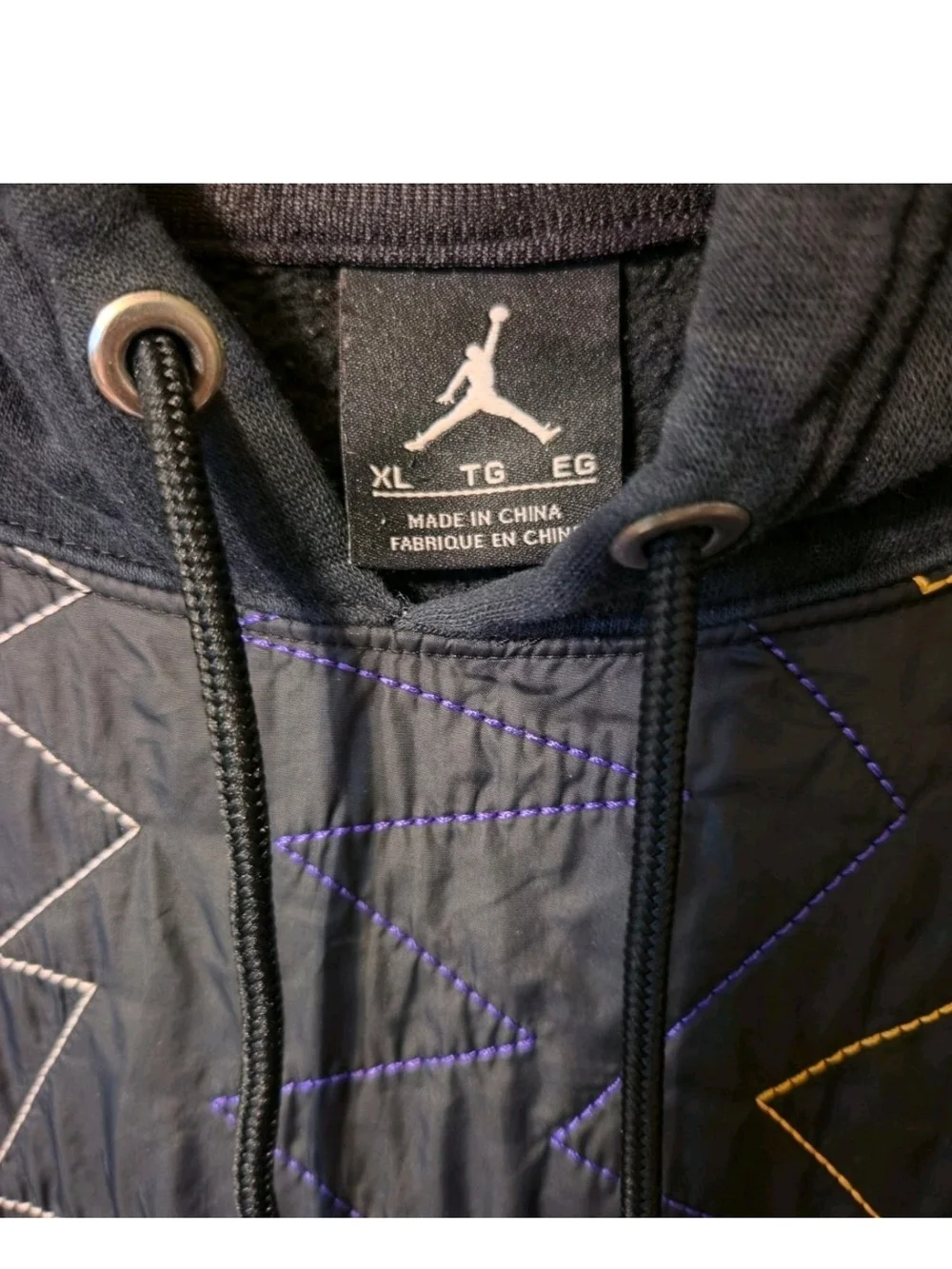 Jordan oversized black